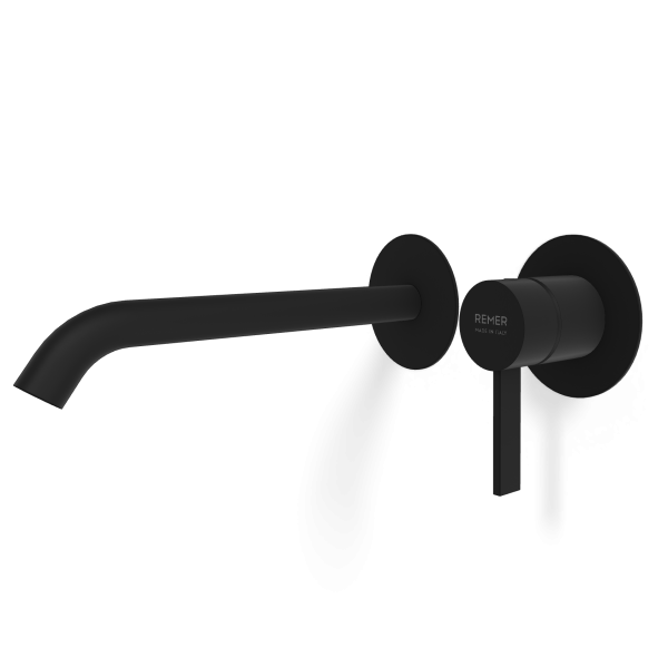 Смеситель для раковины Remer Metrica MC15PWBNO, черный матовый