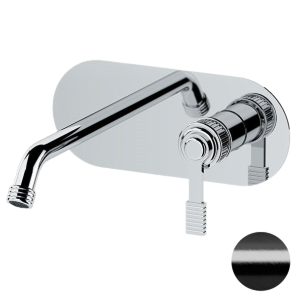 Смеситель для раковины Remer Atelier AL15LWBCFP, черный брашированный хром