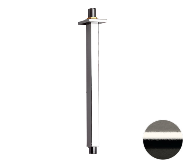 Кронштейн потолочный для верхнего душа 30 см Remer 347S30NP, никель брашированный