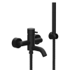 Смеситель для ванны Daniel Tokyo TK61015, чёрный матовый