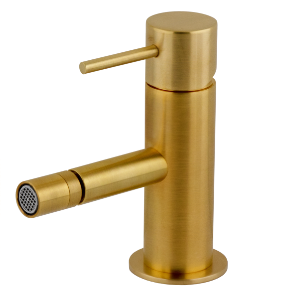 Смеситель для биде Remer X Style X22BG, золото брашированное