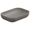 Раковина накладная 60x42 см GSG Ceramic Design Easy EALAVRE60030, Cashmere Matt