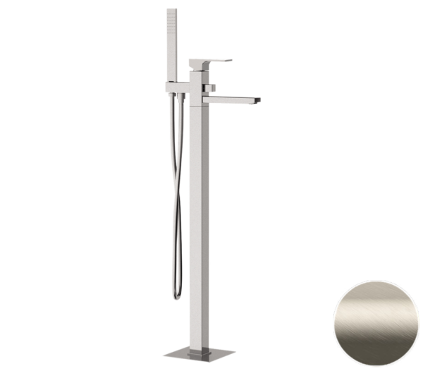 Смеситель для ванны Remer Absolute AU08XV, сталь