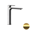 Смеситель для раковины Daniel Tiara TA607BDP, золото брашированное