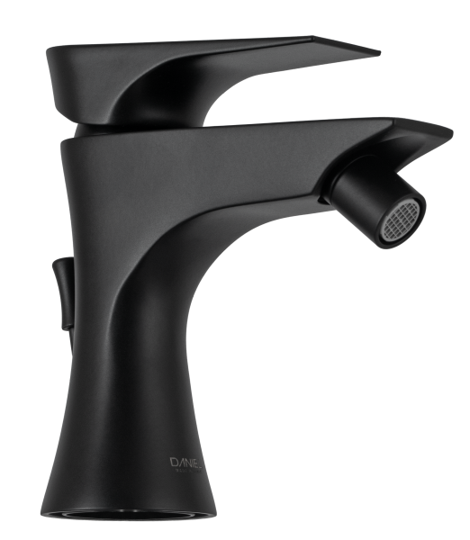 Смеситель для биде Daniel Diva DV60415, чёрный матовый