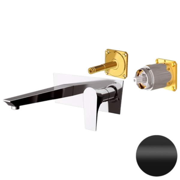 Смеситель для раковины Daniel Diva DV632KB15, чёрный матовый