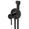 Гигиенический душ со смесителем Remer X Style X65WCFP, чёрный брашированный хром