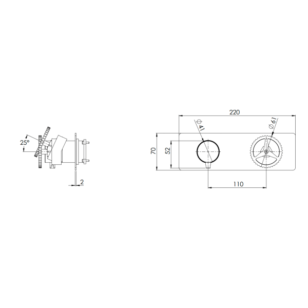 Смеситель для душа Remer Chrono CH92ZWBBG, золото брашированное