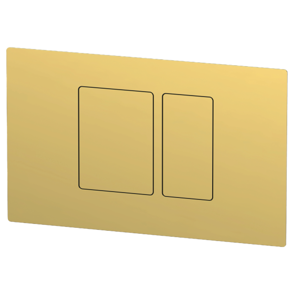 Кнопка смыва Remer RB820DO, золото глянцевое