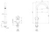Смеситель для раковины Remer Element ET57L