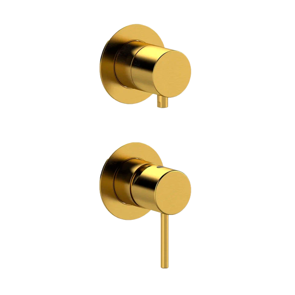 Смеситель для душа Mariani Next B22173NSPP3WB, золото брашированное