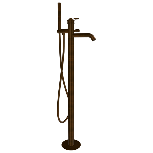 Смеситель для ванны Remer Atelier AL08BR, бронза масляная