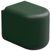 Чаша приставного унитаза Eco Clean (торнадо) GSG Ceramic Design Petra PEWC01EC036P, Smeraldo Matt