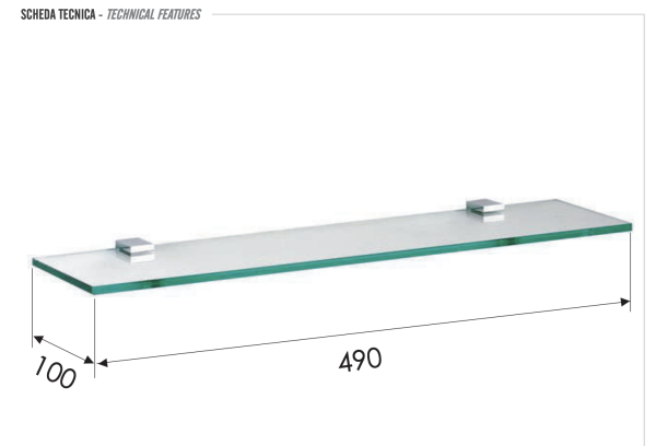 Полка 49 см Remer SQ SQ20CR