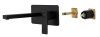 Смеситель для раковины Remer Absolute AU15KBNO, чёрный матовый