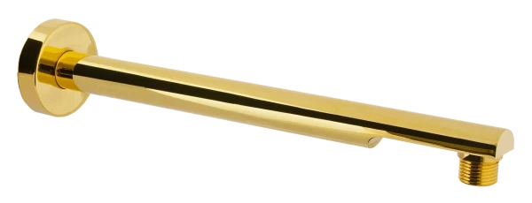 Кронштейн для верхнего душа 30 см Remer 348N30DO, золото глянцевое
