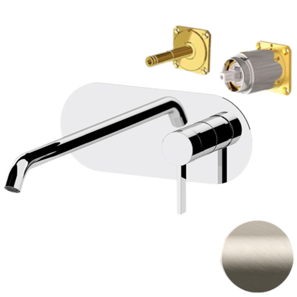 Смеситель для раковины Remer Metrica MC15LKBXV, сталь