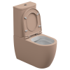 Чаша напольного унитаза биколор GSG Ceramic Design Like LKMBLBI000/032P, White/Cipria Matt