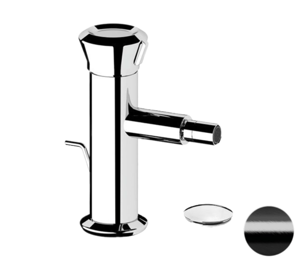 Смеситель для биде Remer Element ET20CFP, черный брашированный хром