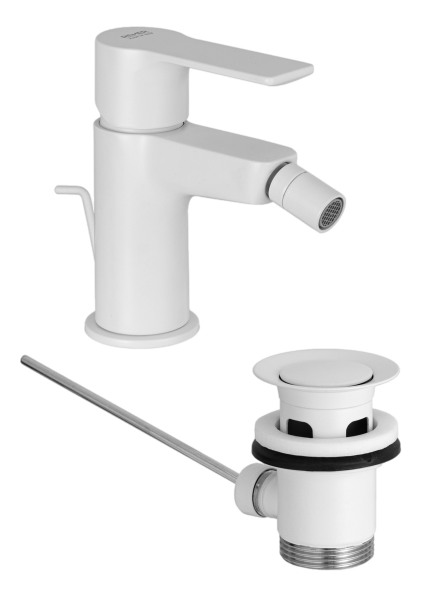 Смеситель для биде Remer Energy EY20BO, белый матовый