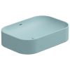 Раковина накладная 60x42 см GSG Ceramic Design Easy EALAVTP60037, Ice Matt