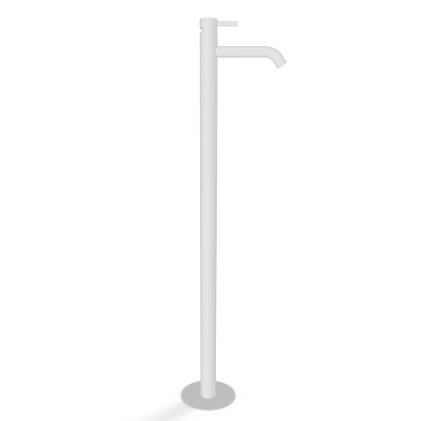 Смеситель для раковины Remer Metrica MC18BO, белый матовый