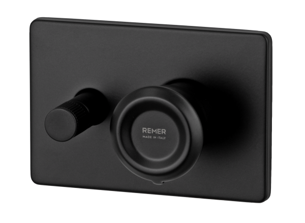 Смеситель для душа Remer Element ET09HRGNO, черный матовый