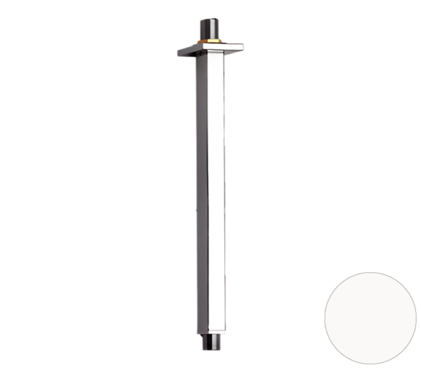 Кронштейн потолочный для верхнего душа 30 см Remer 347S30BO, белый матовый