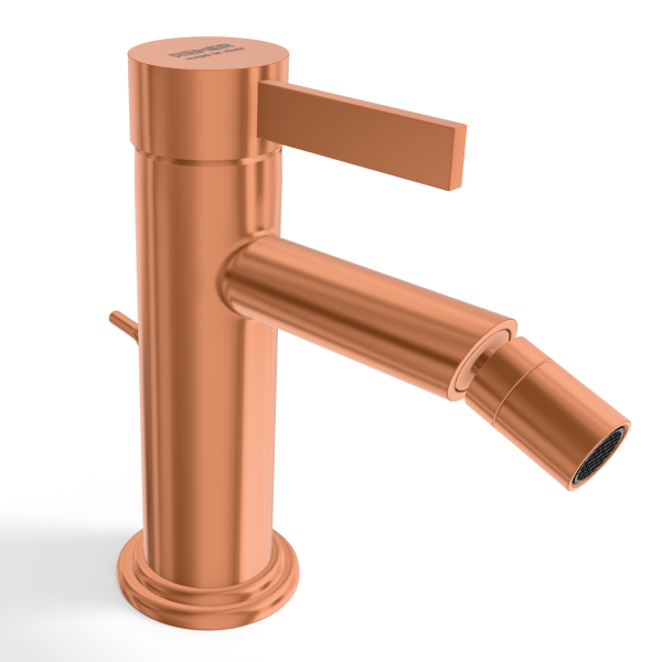 Смеситель для биде Remer Metrica MC20RP, медь брашированная