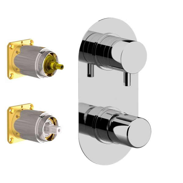 Смеситель для душа Daniel Trilogy TG612D3KBCR