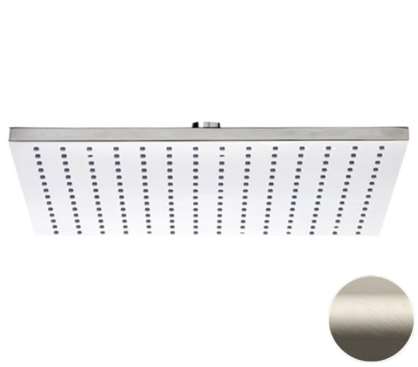 Верхний душ с шарнирным соединением 30 см Remer 359SSLXVX, сталь