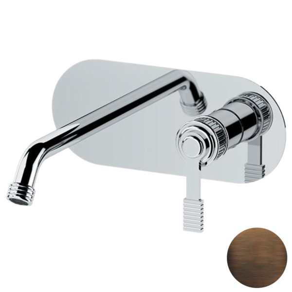 Смеситель для раковины Remer Atelier AL15LWBBR, бронза масляная