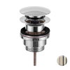 Донный клапан универсальный 1”1/4 Remer 905CCR114NZ никель брашированный PVD