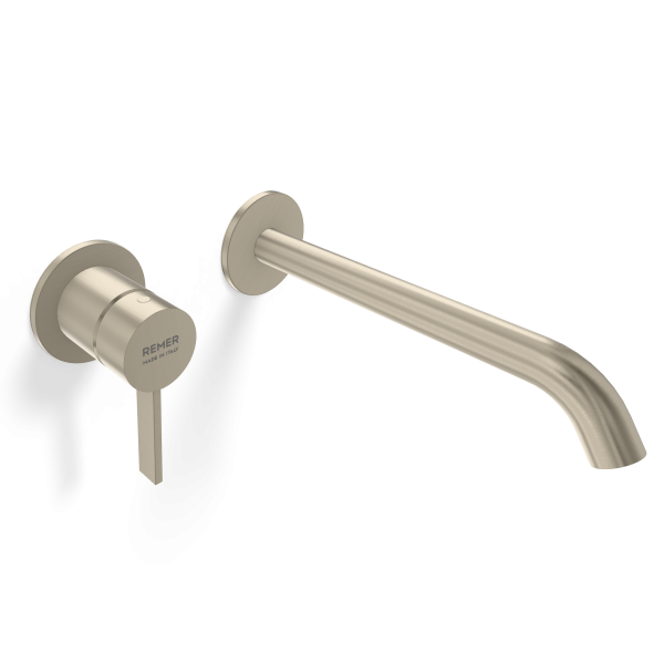 Смеситель для раковины Remer Metrica MC15PLXV, сталь