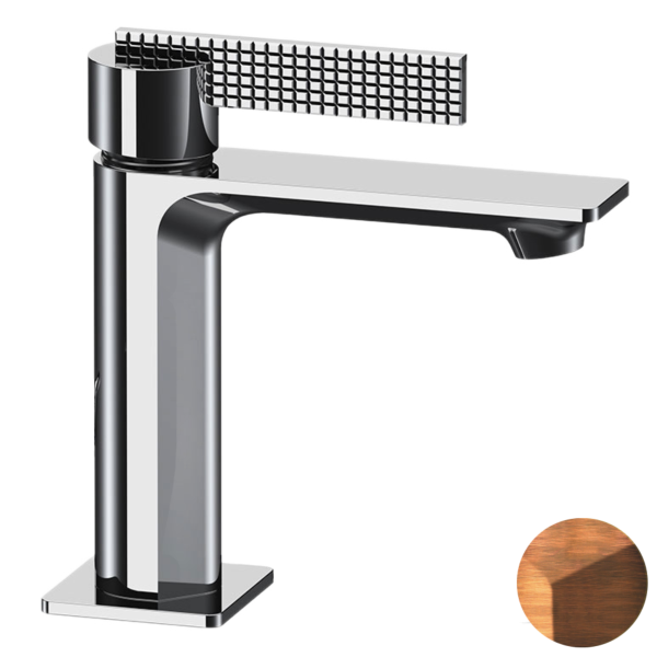 Смеситель для раковины Daniel Club ANC606N64, медь состаренная