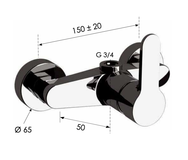 Смеситель для душа Remer Winner W35