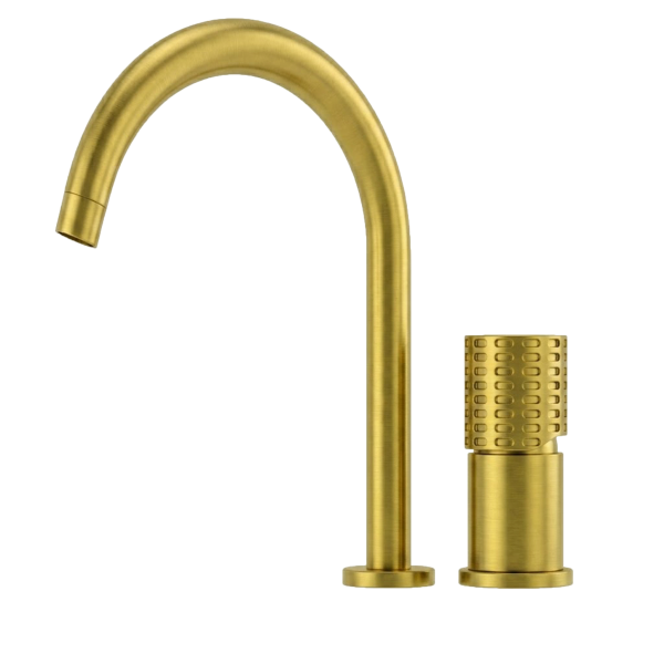 Смеситель для раковины Remer Celebrity CEC57LHS, латунь брашированная PVD