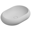Раковина накладная 60x42 см GSG Ceramic Design Petra PELAV60001, белый матовый