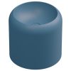 Раковина накладная 42 см GSG Ceramic Design Petra PELAVSECOLFS027, Denim Matt