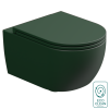 Чаша подвесного унитаза со смывом Eco Clean (торнадо) GSG Ceramic Design Like LKWCSOEC036, Smeraldo Matt