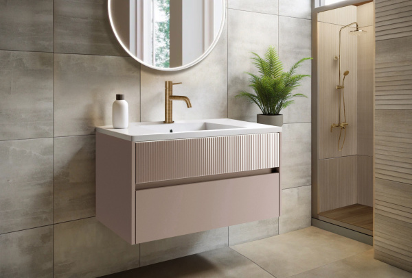 Тумба для раковины 60 см Onsen Niwa 71-BP-060-M15-V15, песочный