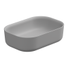 Раковина накладная 60x42 см GSG Ceramic Design Hit! HILAVRE60033, Perla Matt