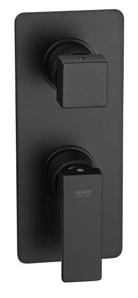 Смеситель для душа Remer Absolute AU92NO, чёрный матовый