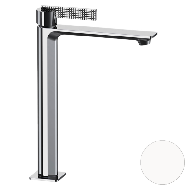 Смеситель для раковины Daniel Club ANC607B14, белый матовый