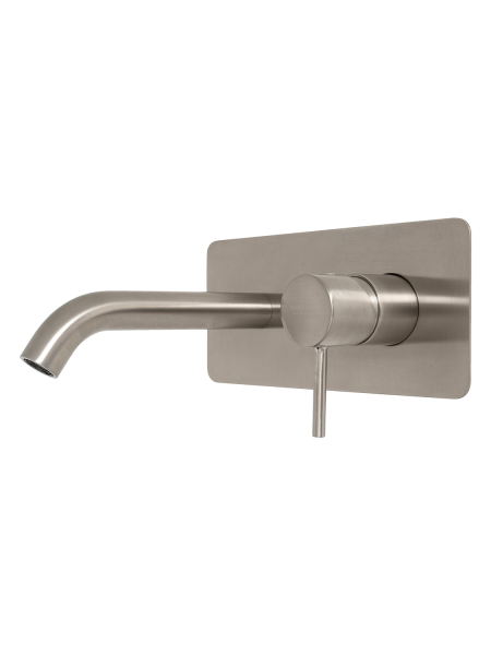 Смеситель для раковины Mariani Next B16565NS, нержавеющая сталь