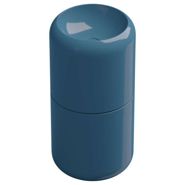 Раковина напольная 42 см GSG Ceramic Design Petra PELAVCOLFS040, Denim Glossy