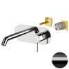 Смеситель для раковины Remer X Style X15KBCFP, черный брашированный хром