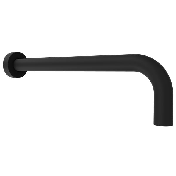 Кронштейн для верхнего душа 30 см Remer 343L30NO, черный матовый