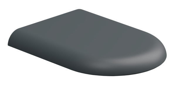 Крышка с сиденьем для подвесного унитаза с микролифтом GSG Ceramic Design Petra PECOPRTICR028, Ebano Matt