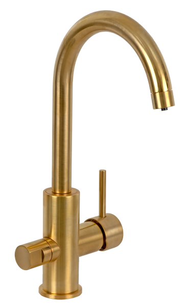 Cмеситель для кухни Remer X Style N792DWBG, золото брашированное